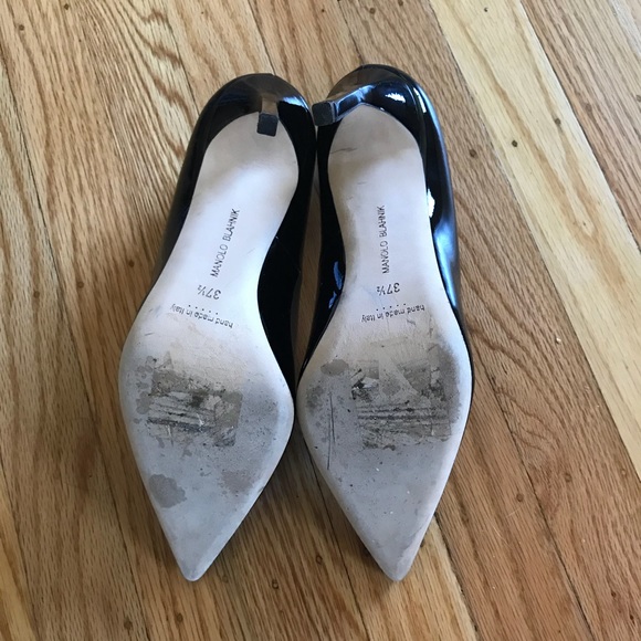 BB Patent 105mm Pointed-Toe Pump - Picture 5 of 6